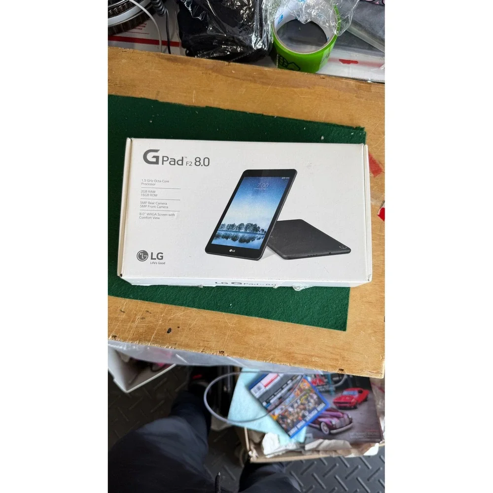 LG G Pad F2 8.0 Tablet LK460 16GB Black Android 8-inch Sprint WiFi 4G LTE